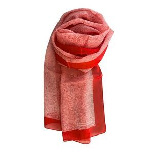 Borbonese Red Silk Women Women's Scarf